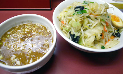 野菜つけ麺@支那虎