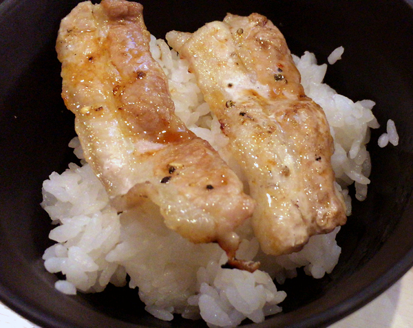 豚肉オンザライス