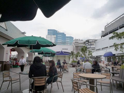 屋上全景@池袋東武屋上