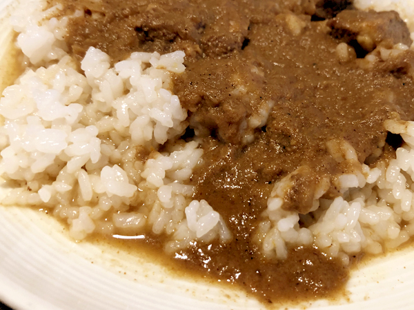 カレー水分