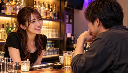 【ホス狂い】歌舞伎のガールズバーで元ホス狂と話したんだけど結構楽しいw