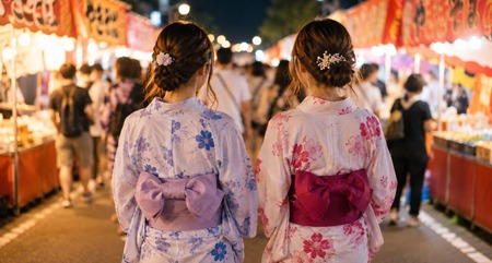 【浴衣】都内のお祭り行ったんだけど、おそらくSHEINとかで買ってる子の浴衣がスケスケのペラペラでビックリした
