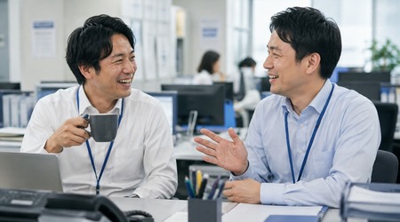 【既婚男性】趣味も好みも一致の気が合う他部署の同僚の男性と出会った　でもおっさんだから「友達」にはならない