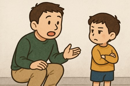 【育児/夫婦】子供に出かけようよと声掛けてもスルーされ不貞腐れて自室に籠もる旦那