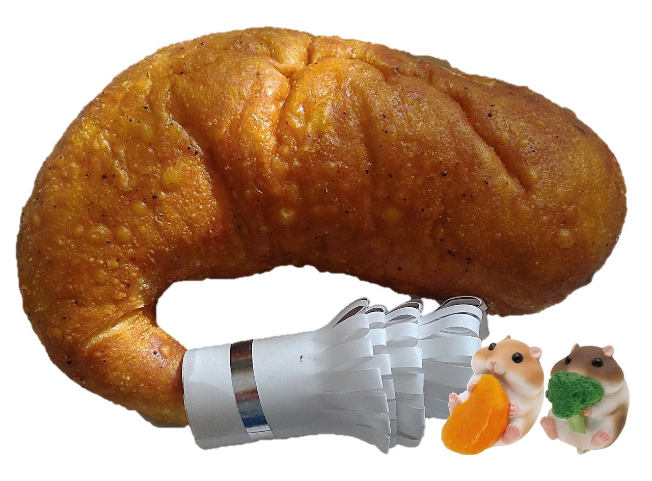 食べ物で遊ぶな とみちゃん リューシスティック 食べ物で遊ぶな とみちゃん リューシスティック