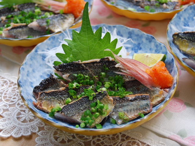 さんまのたたき 豚肉とさつまいもの煮物 けめこの横顔