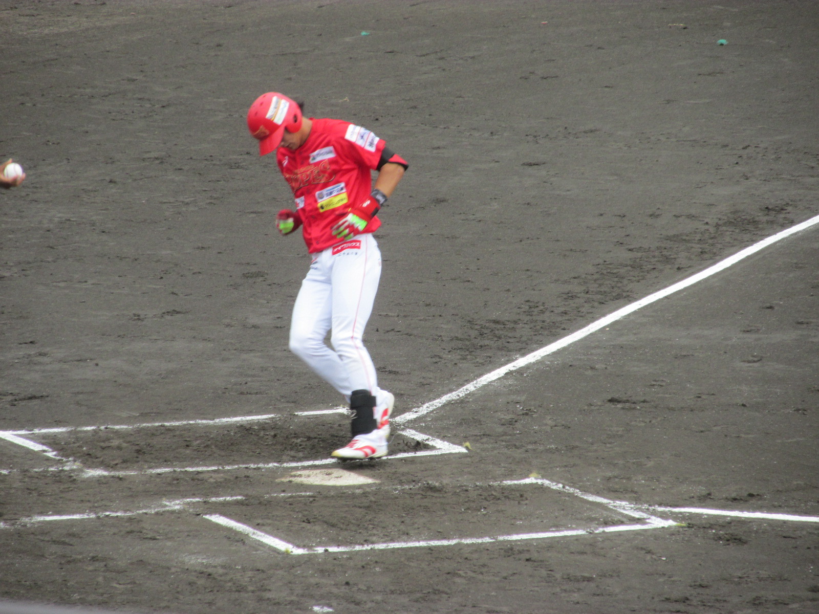 堀北さん マイクアナウンスなんて云十年ぶり の伊勢崎市野球場でした トラさんの純真