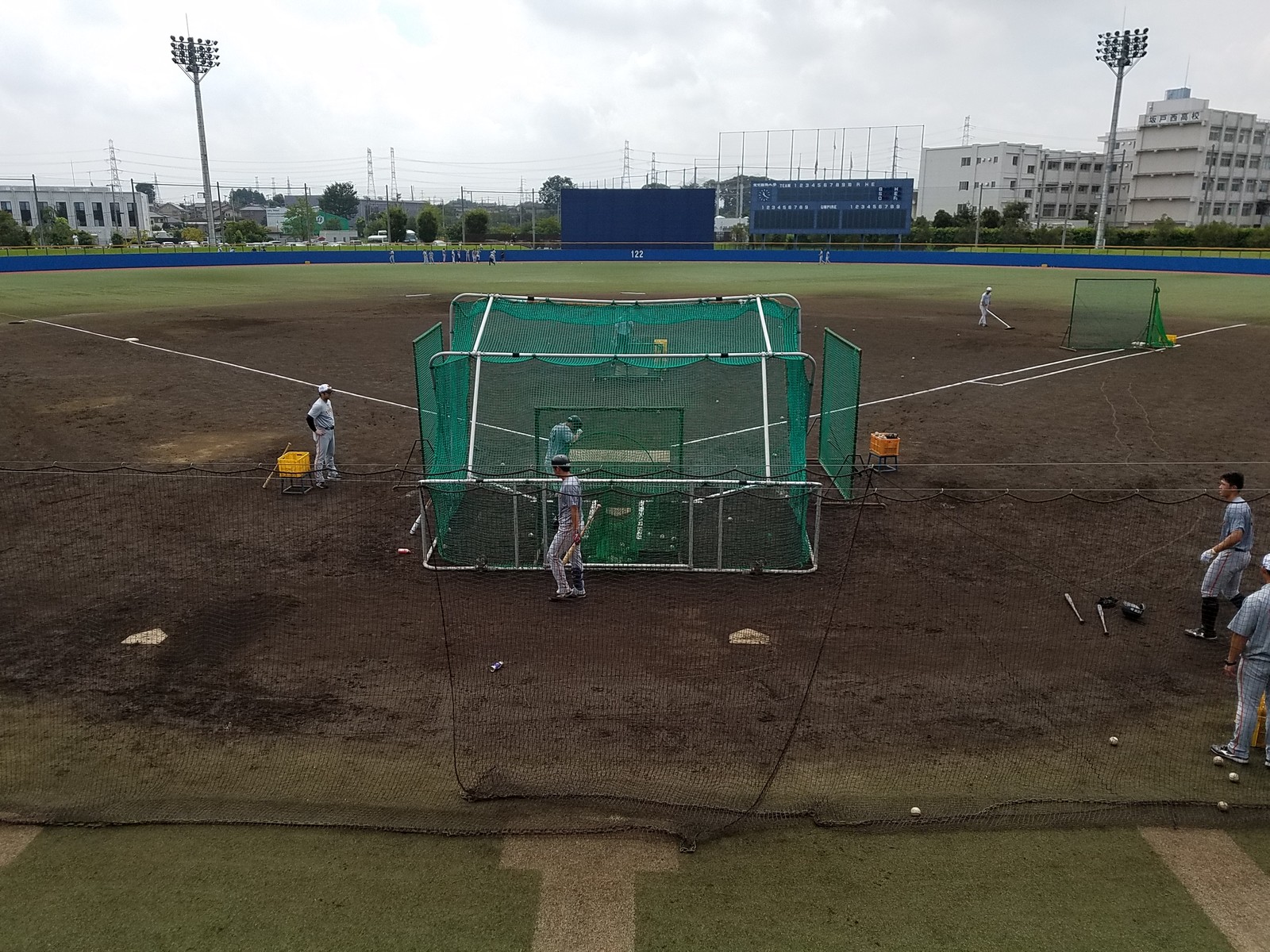 堀北さん プロ野球237球場目は菅野美穂さんの出身地埼玉県坂戸市にある東京国際大学坂戸キャンパス野球場で対読売三軍です トラさんの純真