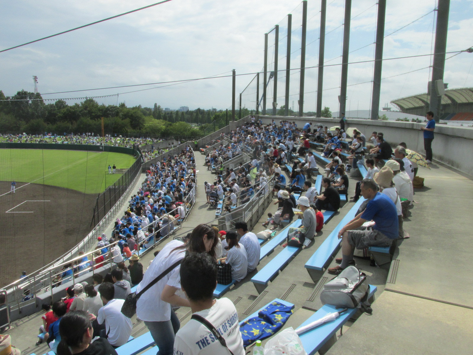 堀北さん 土屋太鳳ちゃん 青空エール 柏の葉球場ロケスポット検証です トラさんの純真