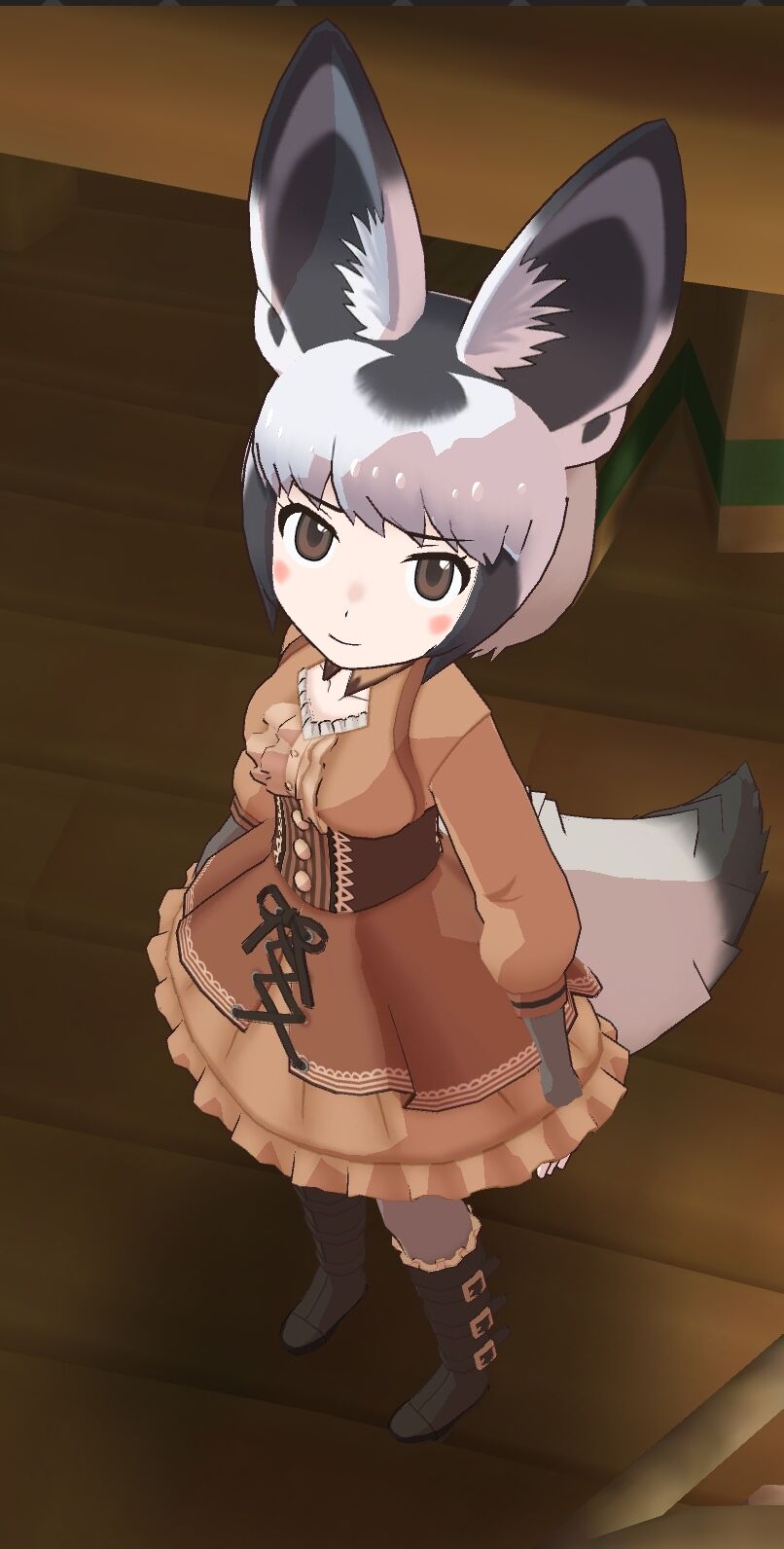 けもフレ3 拠点のオオミミギツネちゃん ずっとしかめっ面なのだ たいちょーさん速報 ーけもフレ3まとめ けもフレ3 拠点のオオミミギツネちゃん ずっとしかめっ面なのだ たいちょーさん速報 ーけもフレ3まとめ
