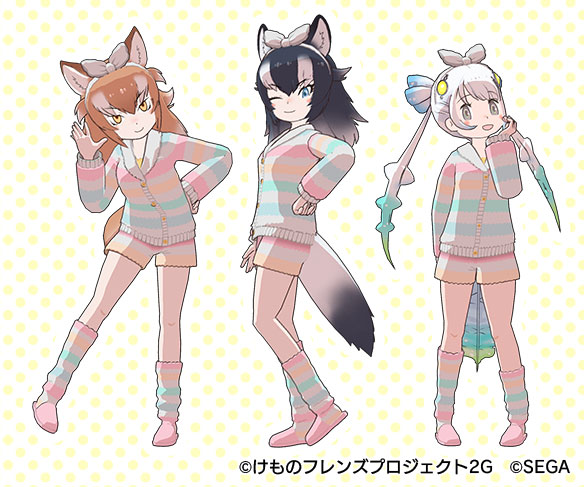 けもフレ3 ニホンオオカミ タイリクオオカミ スカイフィッシュに ふわもこパジャマ 実装 たいちょーさん速報 ーけもフレ3まとめ けもフレ3 ニホンオオカミ タイリクオオカミ スカイフィッシュに ふわもこパジャマ 実装 たいちょーさん速報 ーけもフレ3まとめ