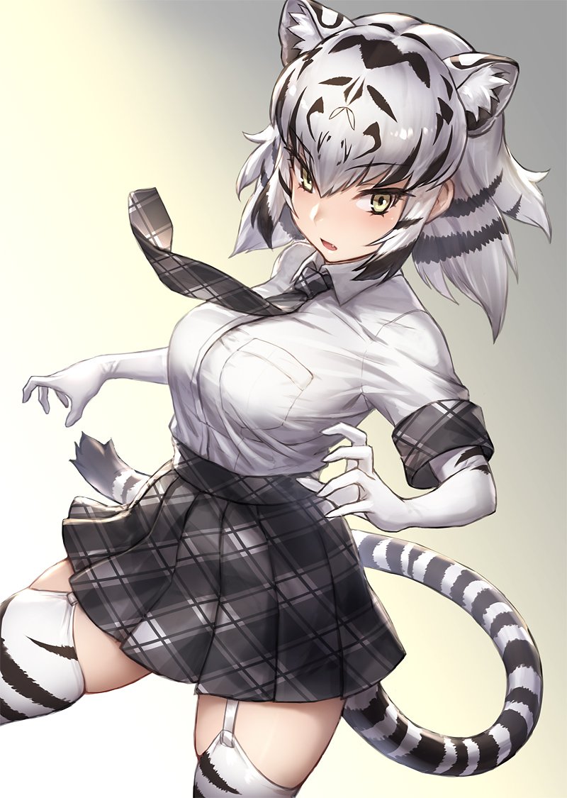 けものフレンズ カッコよくて可愛いホワイトタイガーさん 二次創作 けものフレンズ Com