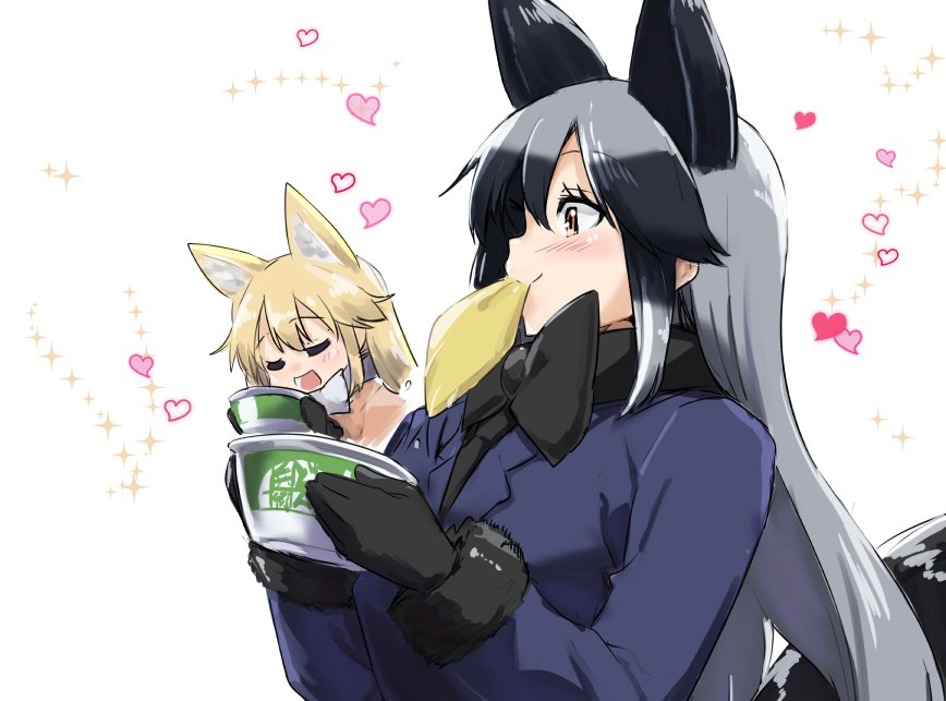 けものフレンズ どん兵衛を食べるギンギツネとキタキツネ 二次創作 けものフレンズ Com けものフレンズ どん兵衛を食べるギンギツネとキタキツネ 二次創作 けものフレンズ Com