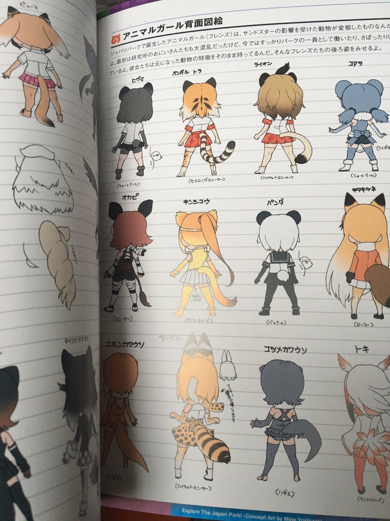 けものフレンズ ガイドブック3巻には フレンズの背面図絵 が載ってるぞ けものフレンズ Com けものフレンズ ガイドブック3巻には フレンズの背面図絵 が載ってるぞ けものフレンズ Com