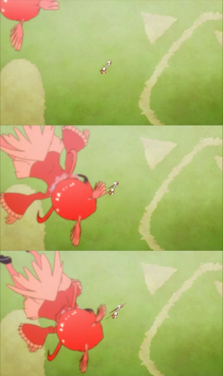 けものフレンズ 3話のショウジョウトキ登場シーンでトキとアルパカが伸びてる けものフレンズ Com