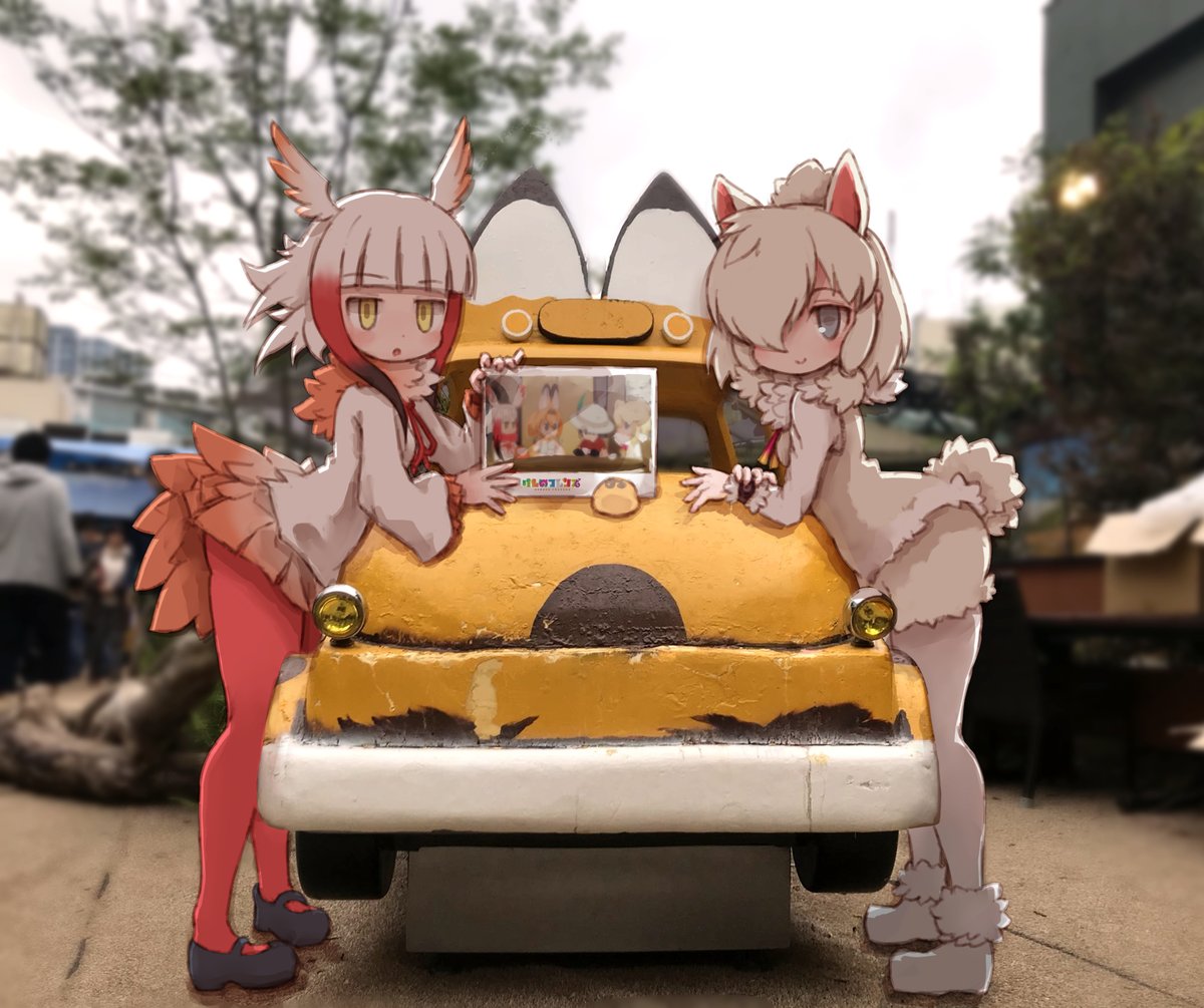 けものフレンズ けもフレがーでんに来たトキとアルパカ 二次創作 けものフレンズ Com