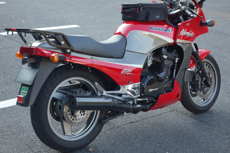 GPZ900R Ninja その21 (純正ロングフェンダー装着) : 気ままな旅って