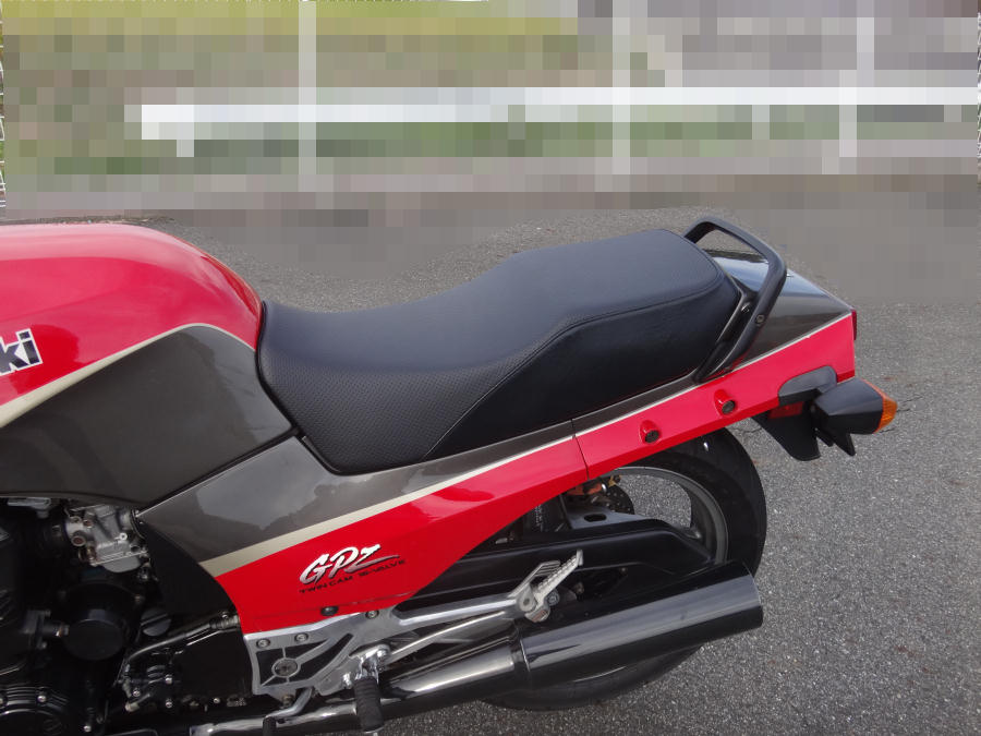 GPZ900R Ninja その7 (シート高の適正化) : 気ままな旅っていいよね