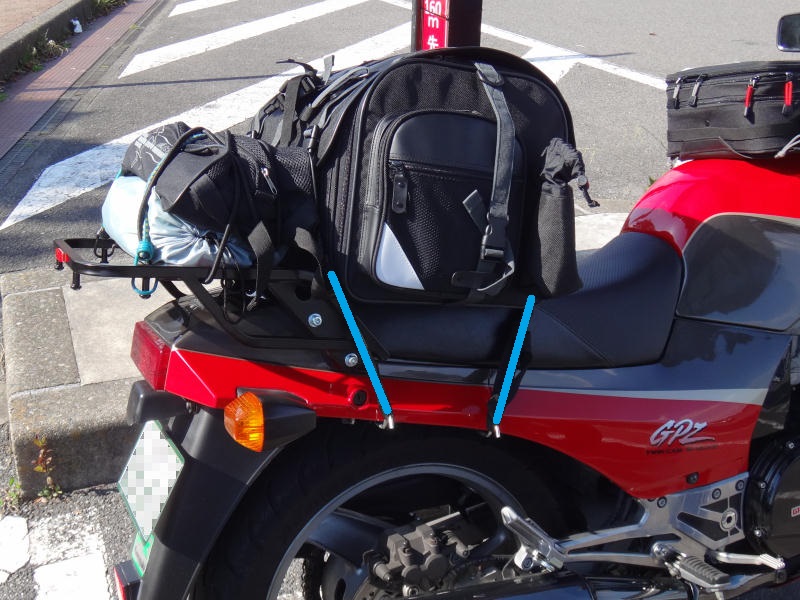 GPZ900R リアキャリア | その20 Ninja 公式通販 (リアキャリア装着 美 