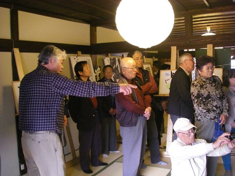 ベンさんの里帰り墨書展