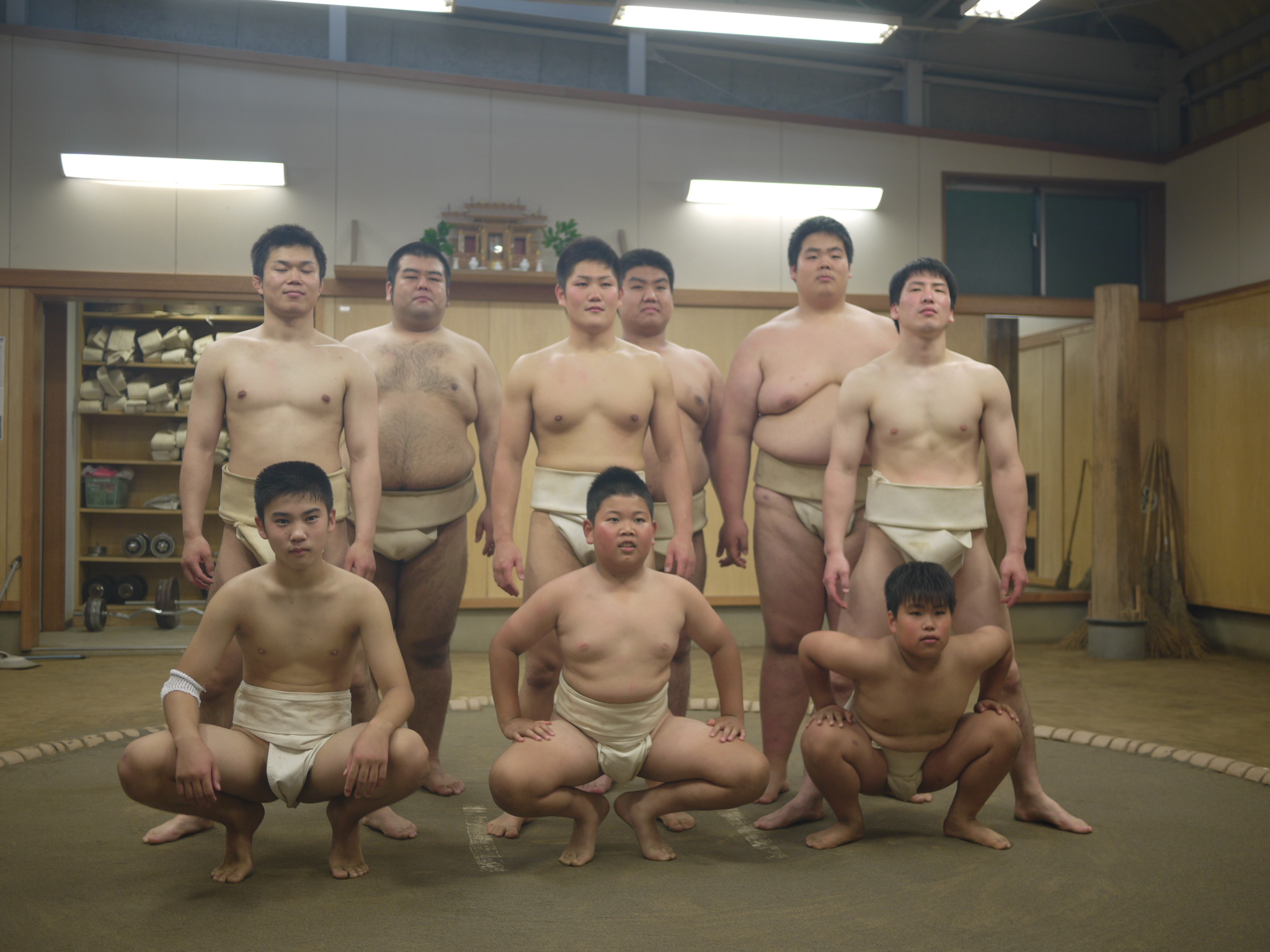 わんぱく力士国士舘練習 壮行会 むとけんブログ