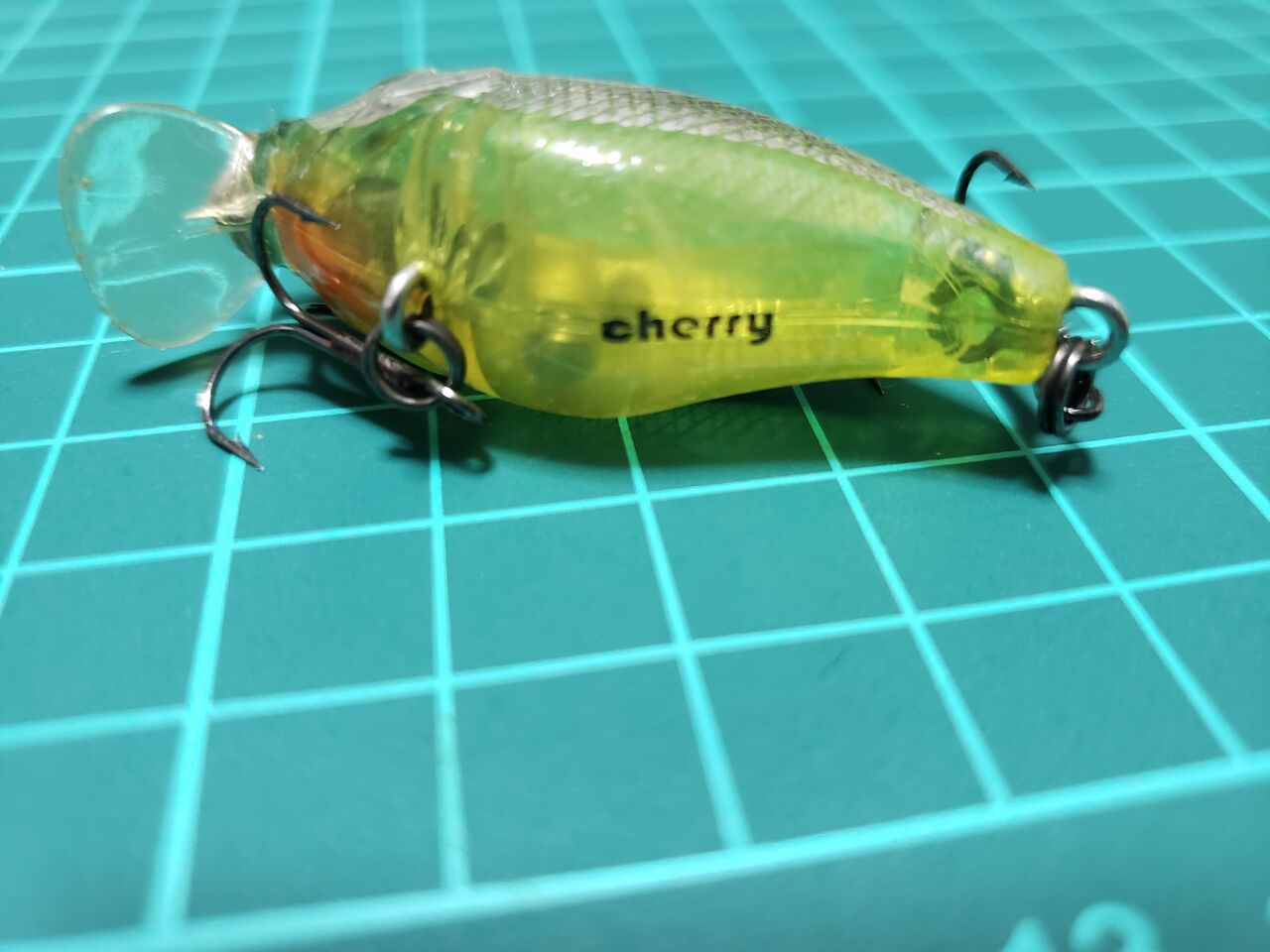 一軍ルアー紹介 素敵なカラーのクランクベイト おかっぱりバサー へっぽこ 釣行記 バス釣り ハードルアーだけで勝負 シャローマン プチストロング バイク釣行