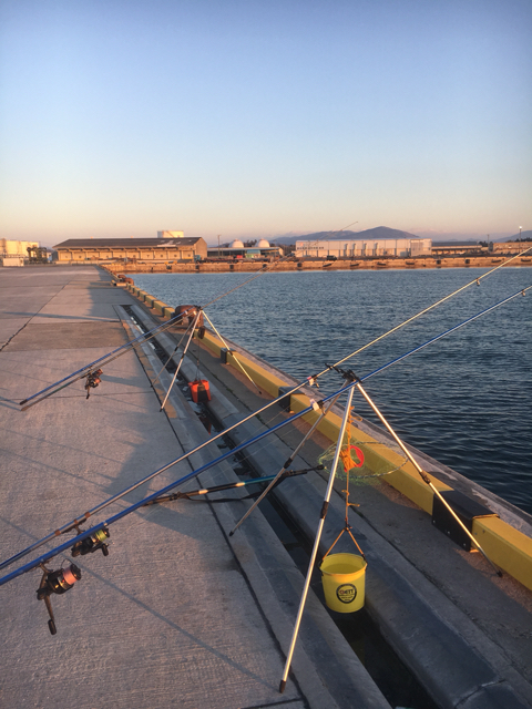 福島県いわき市小名浜港で釣りをしております 闇夜の研鑽
