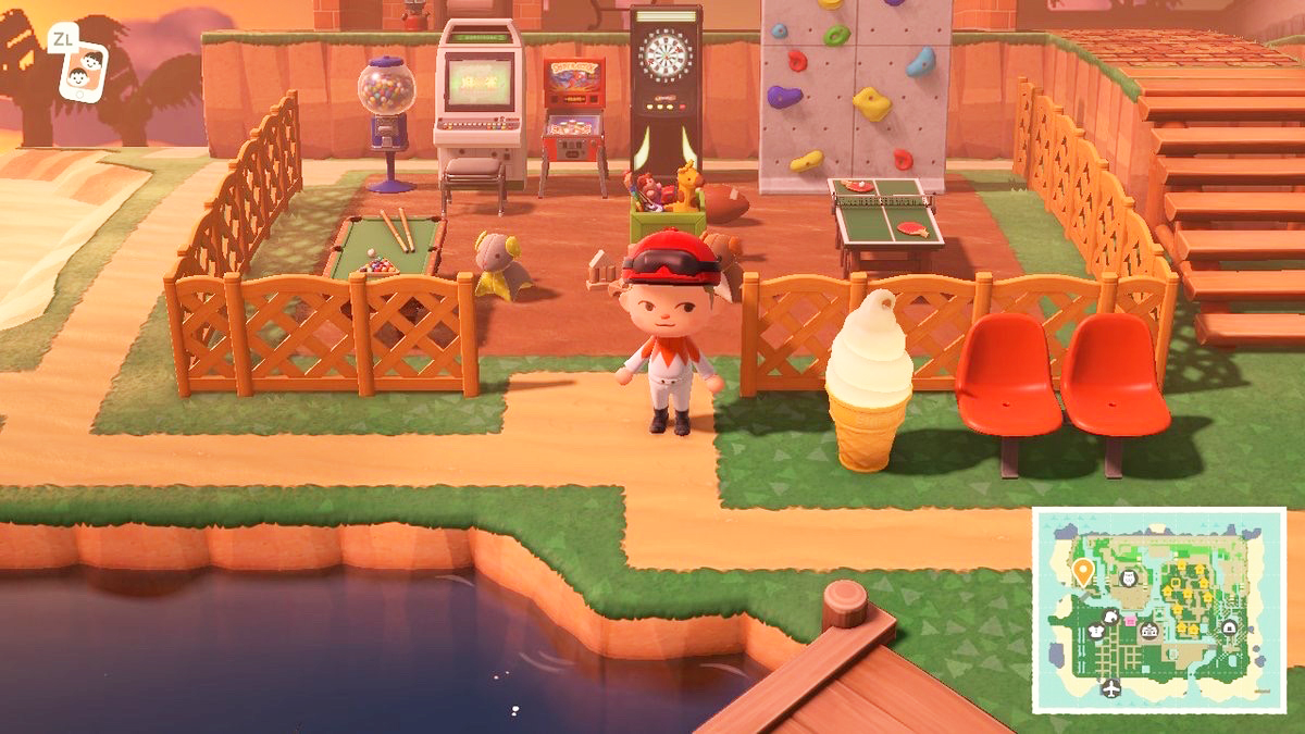 ゲーム遊びスペース