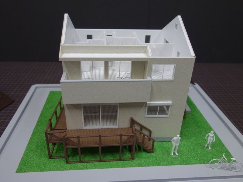 建築模型ねっと 太陽光と蔵のある住宅 分解模型 株 建築模型ねっと ブログ