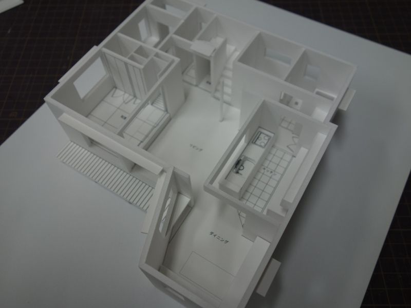 建築模型のおっさん　模型　1/50 　建物模型 建築模型のおっさん 模型 1/50 建物模型