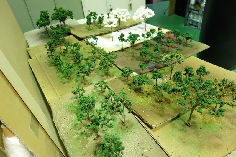 建築模型ねっと 縮尺1 50復元模型 製作日記6 株 建築模型ねっと ブログ