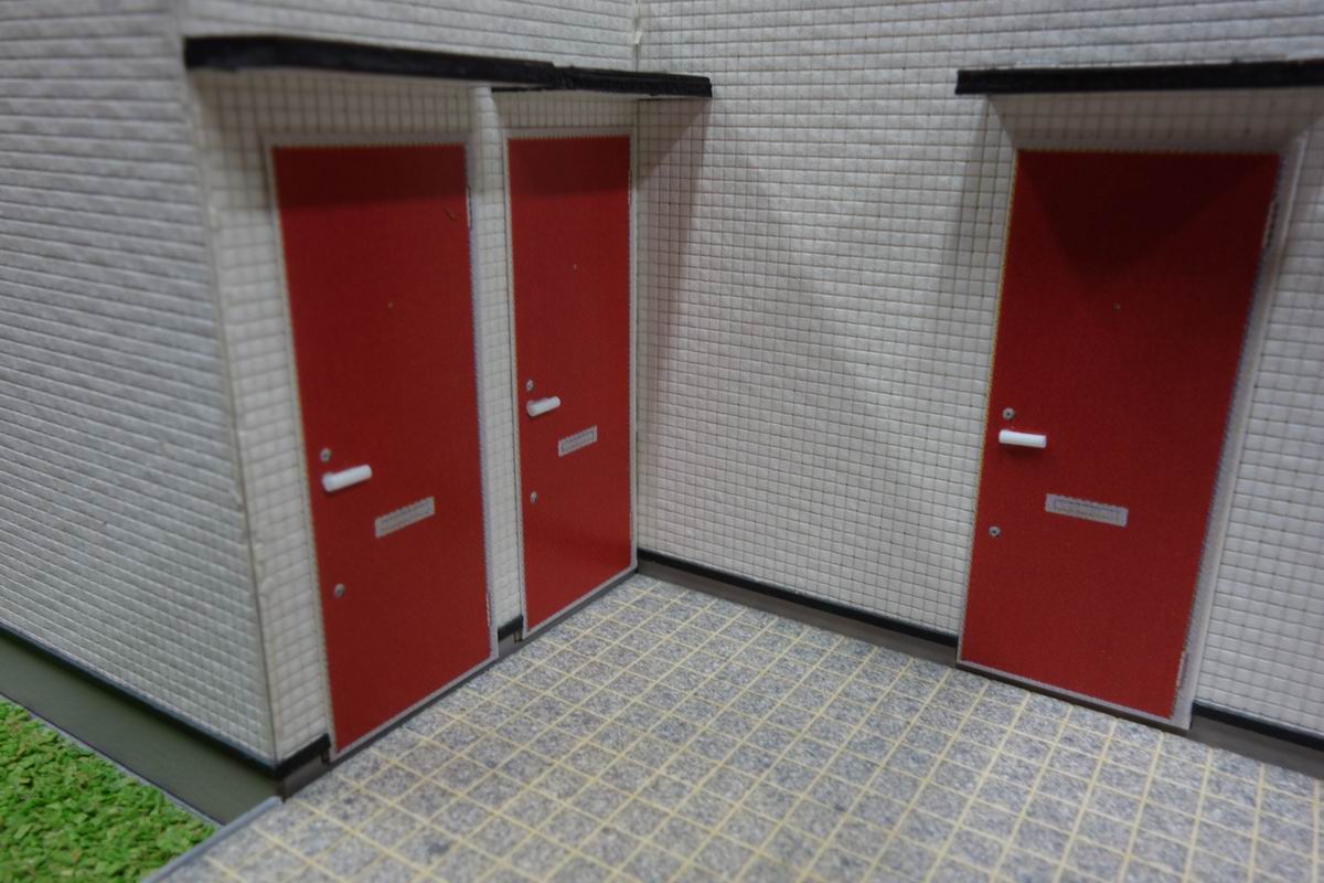 建築模型ねっと 縮尺1 50カラー分解のアパート模型 株 建築模型ねっと ブログ