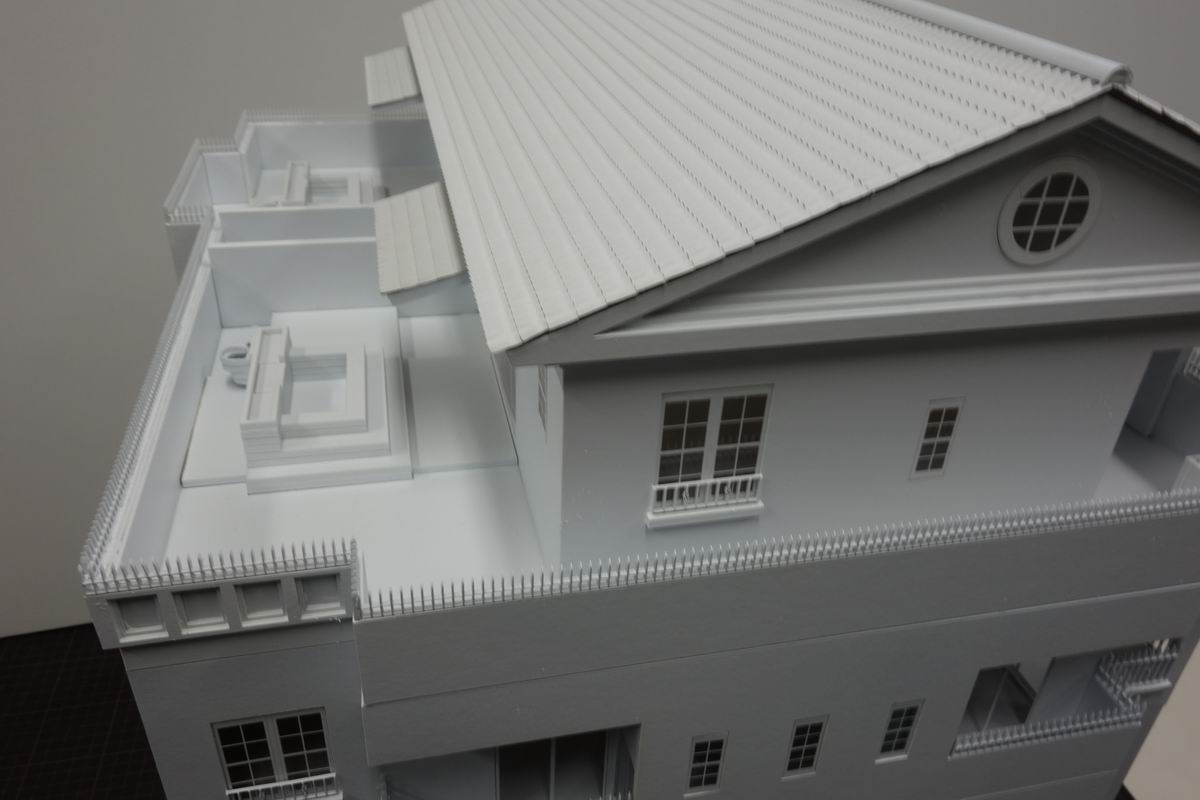 建築模型のおっさん　模型　1/50 　建物模型 建築模型のおっさん 模型 1/50 建物模型 建築模型ねっと：縮尺1
