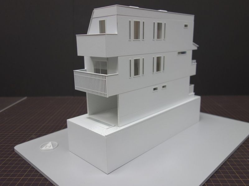建築模型ねっと 地下のある住宅 分解模型 株 建築模型ねっと ブログ