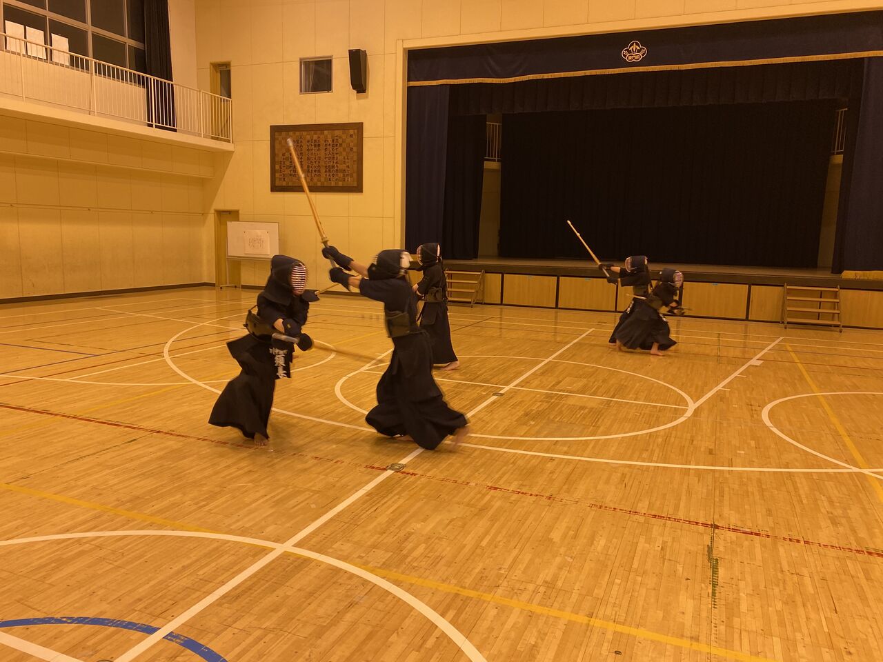 1月15日金曜日稽古 遊心会剣道日記