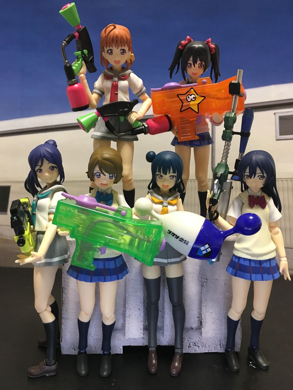 ラブライブスプラトゥーンプロジェクト Part3 フィギュアで遊ぶブログ ラブライブスプラトゥーンプロジェクト Part3 フィギュアで遊ぶブログ