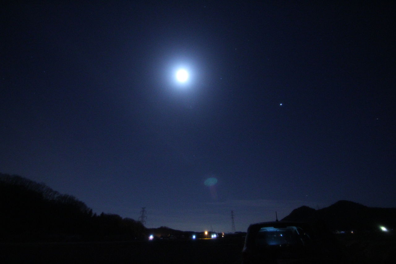 4 1 撮影 月と星 おっさんの天体観測日記