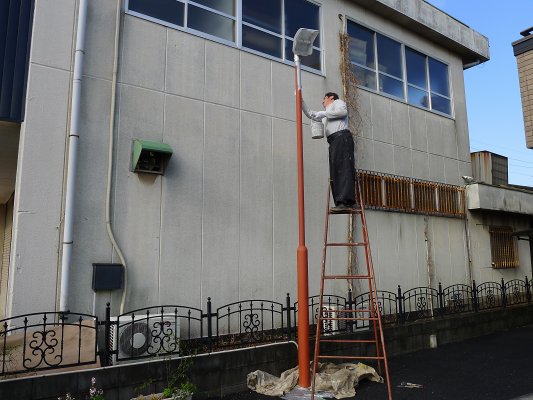 駐車場 照明ポール取付工事 リフォーム 埼玉 川越 住まいるリフォーム日記 駐車場 照明ポール取付工事 リフォーム 埼玉 川越 住まいるリフォーム日記