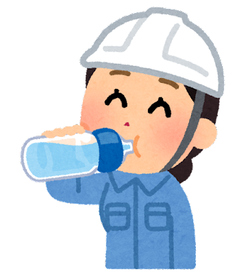 drink_suibun_hokyuu_sagyouin_woman