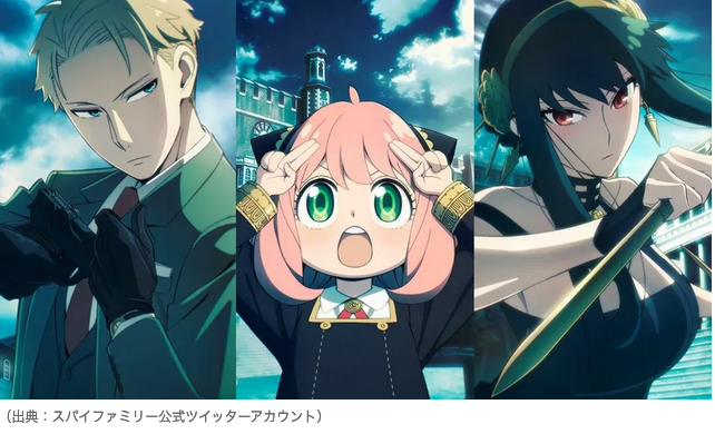 海外 スパイファミリーが日本でもっとも人気あるtv番組に選ばれた 僕の国でも人気だよ 家族で見れるしね あれ ランキングに韓国ドラマがない ちょっとブルーな世界 海外の反応