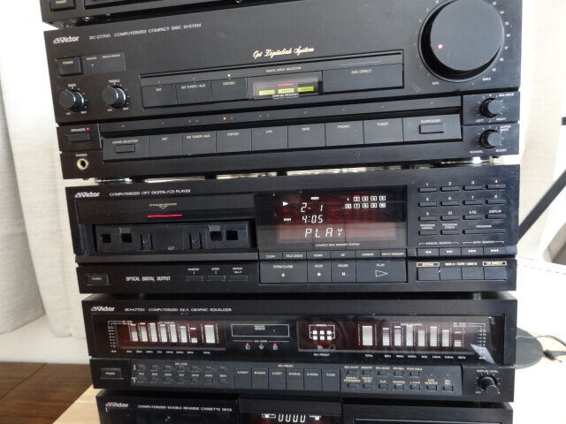 完動品！Victor CA-UXZ2-BCD フルコンポ 完動品！Victor CA-UXZ2-BCD フルコンポ マイクロコンポーネント