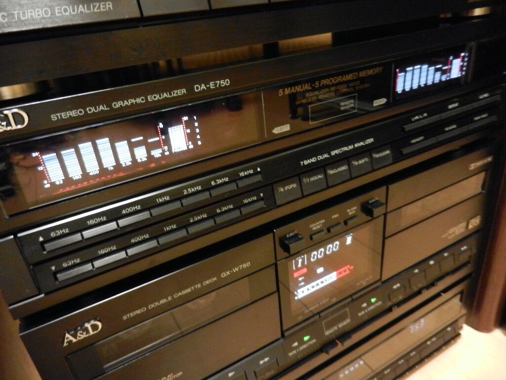A＆D GX COMPO MC-750、550 : アラフィフたちの「バブルコンポ