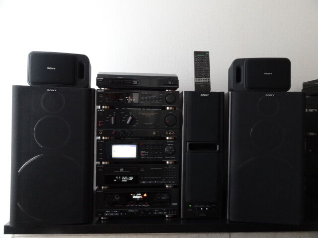 SONY LBT-V810 ヤフオク出品前の完成写真 : アラフィフたちの「バブル