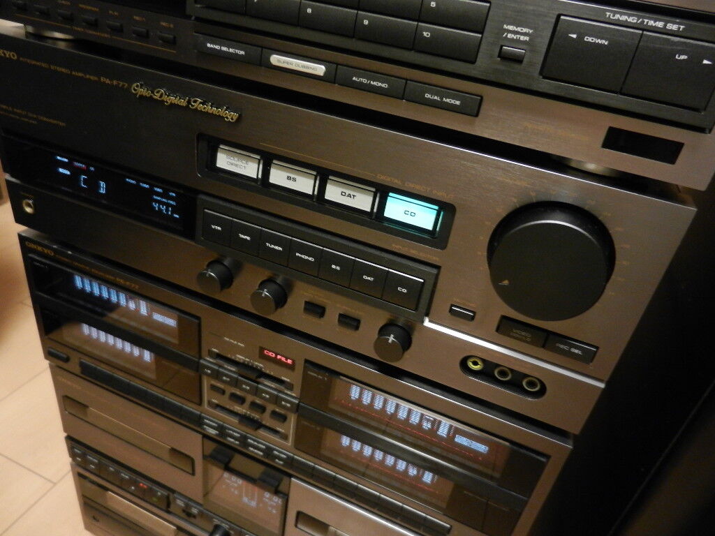 ONKYO Radian F7 : アラフィフたちの「バブルコンポ」ぎゃらりー