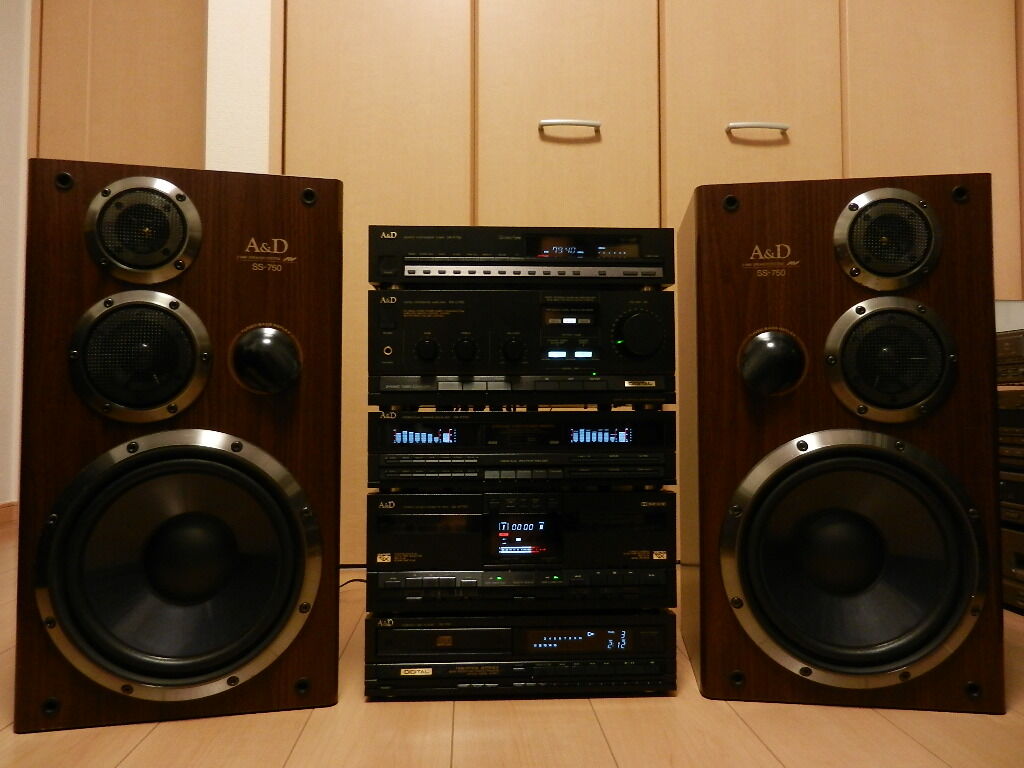 A&D GX COMPO MC-750、550 : アラフィフたちの「バブルコンポ A&D GX COMPO MC-750、550 : アラフィフたちの「バブルコンポ