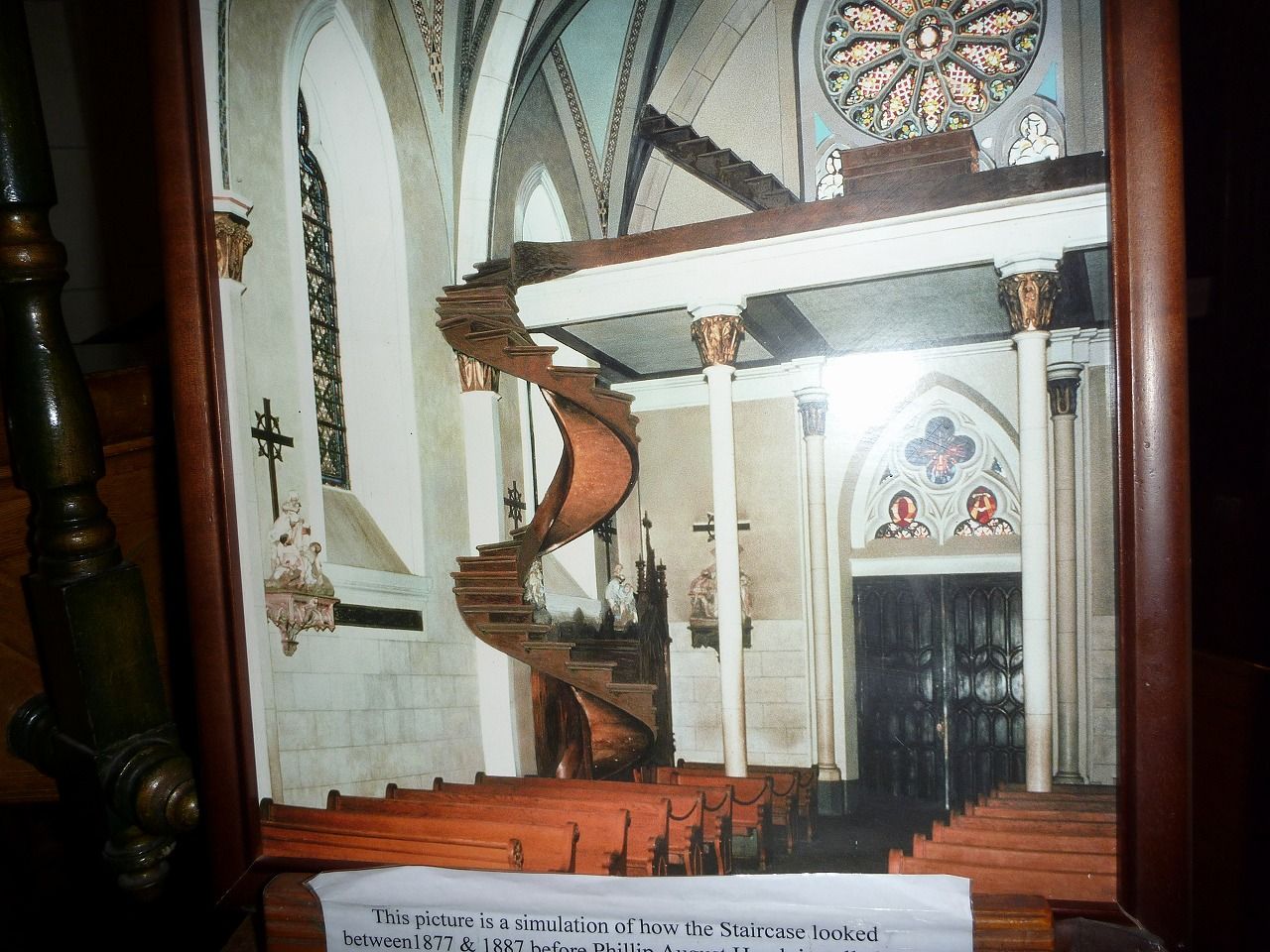 とある教会の螺旋階段 ニューメキシコ州 サンタ フェにて Boy Meets World