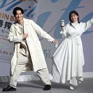 岡田将生と小芝風花、ビールCM初出演の舞台裏
