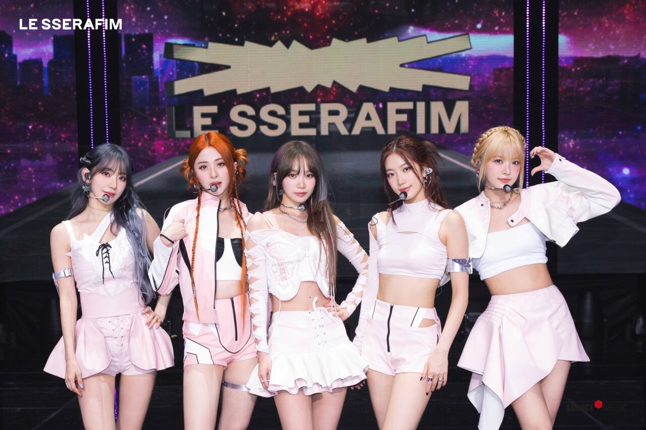 LESSERAFIM、全席完売でアジアツアー開幕！みんな盛り上がりすぎｗｗ