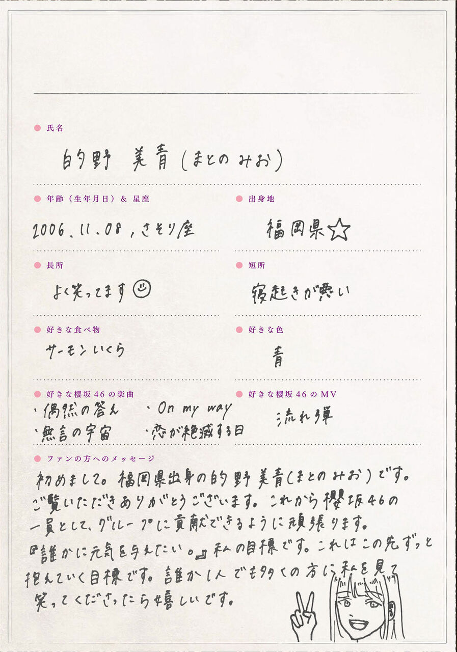 櫻坂46の星！的野美青の魅力を徹底解剖