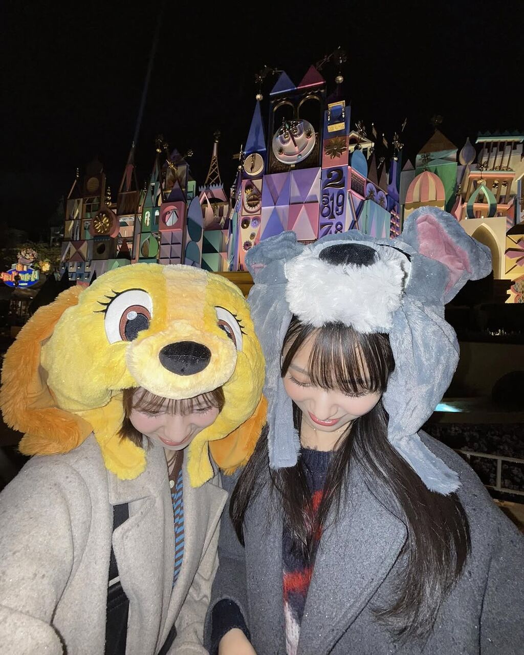 ちょｗずっきーと冨田菜々がディズニーでデートしてるんやけどｗｗｗ